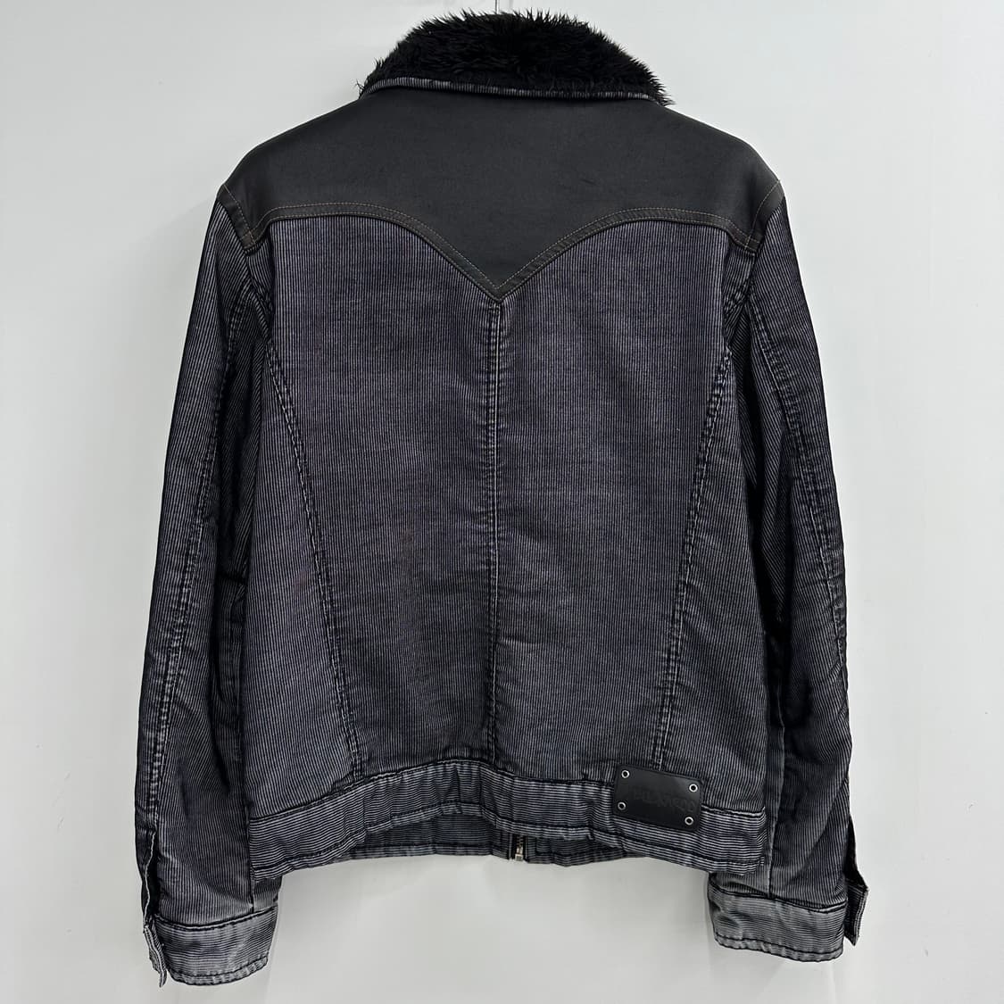 100 버커루 y2k 남자 울프죠 워싱 코듀로이 자켓 상품이미지2