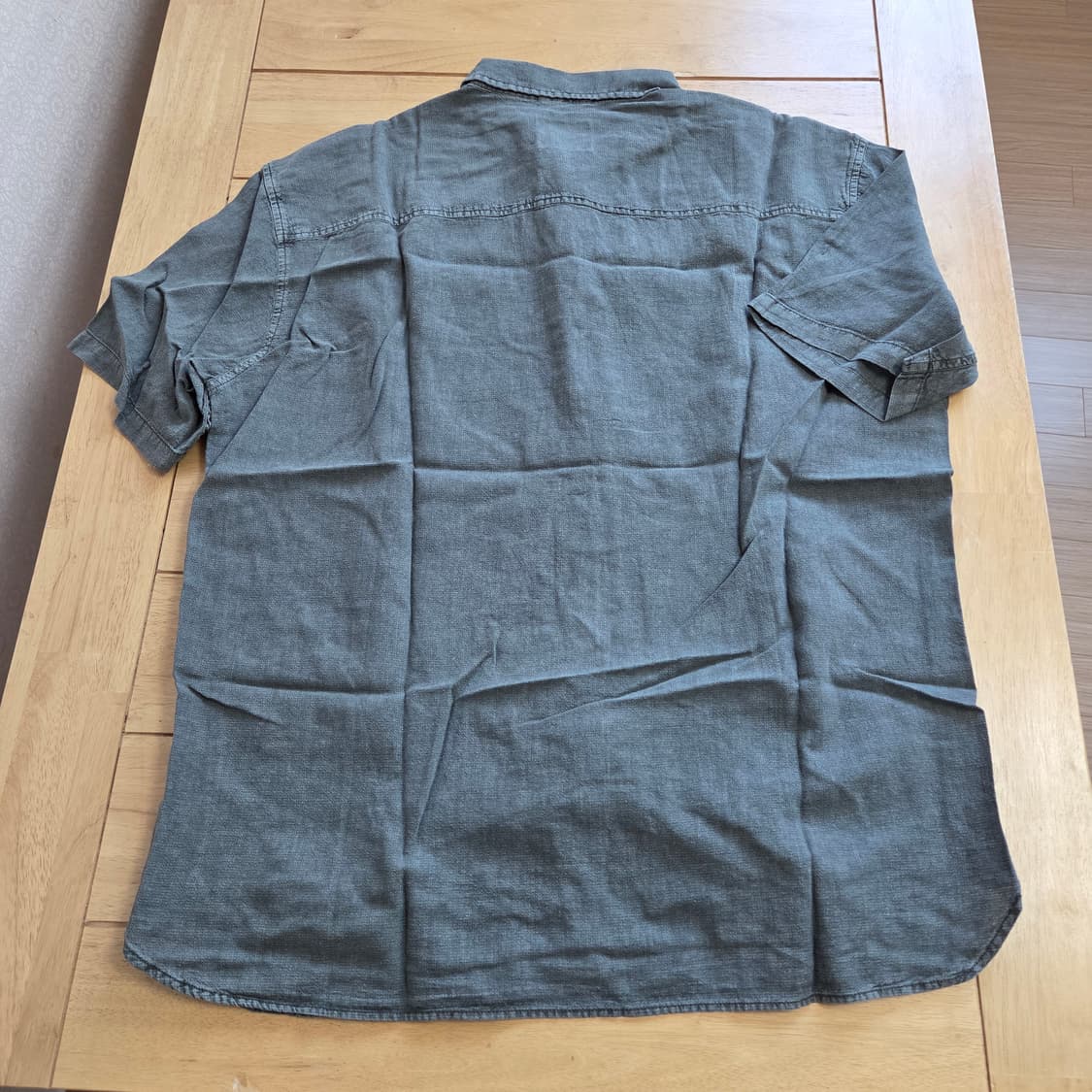 XL 버커루 반팔 셔츠 가먼트다잉141 상품이미지3