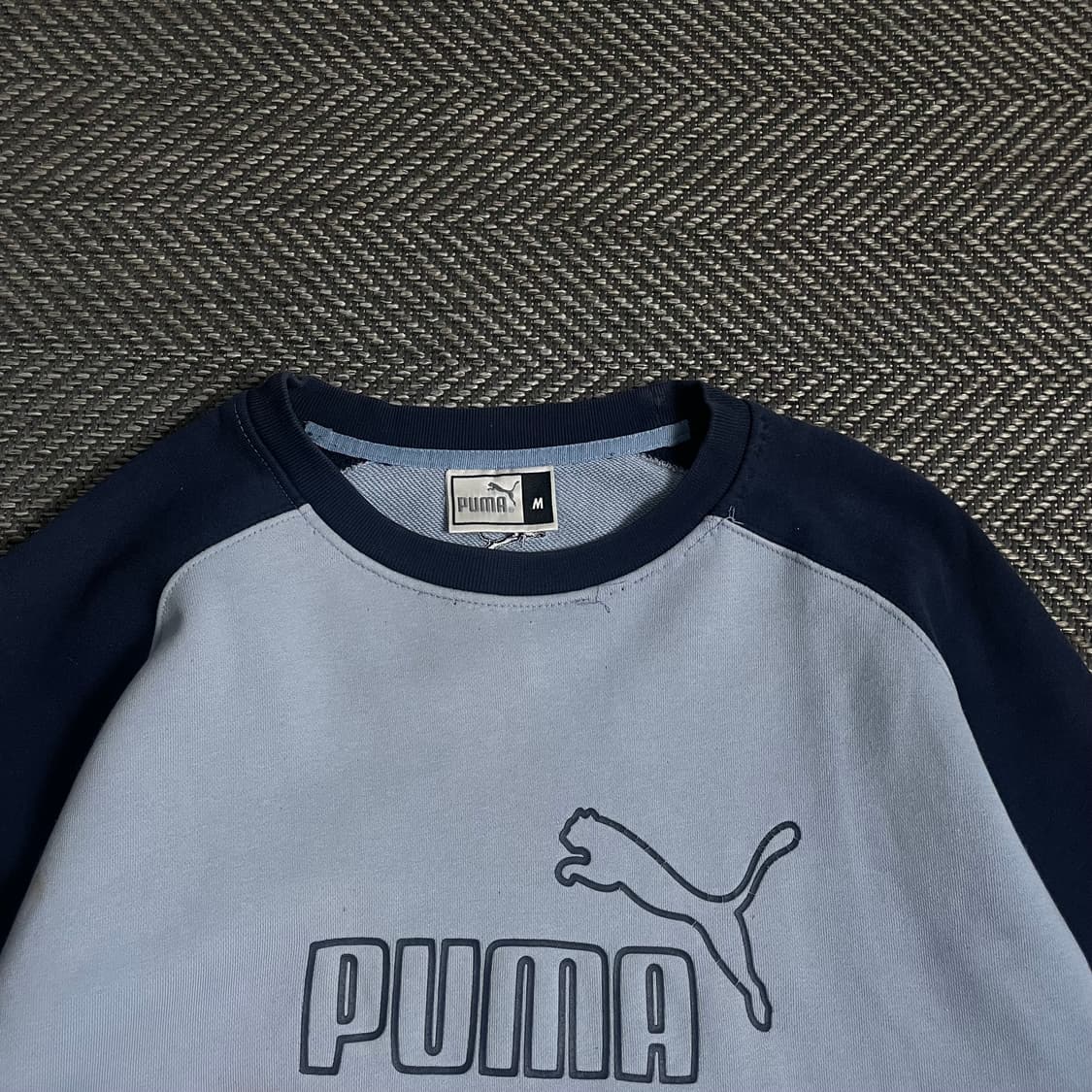 00s 푸마 올드스쿨 배색 박시핏 스웻 맨투맨y 4827 상품이미지5