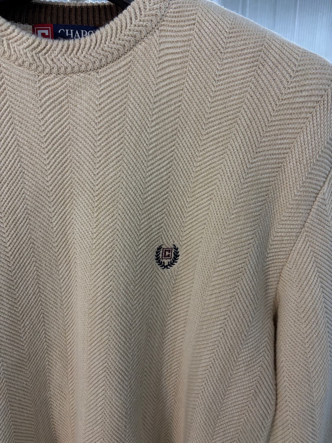 Polo chaps herringbone sweater 상품이미지3