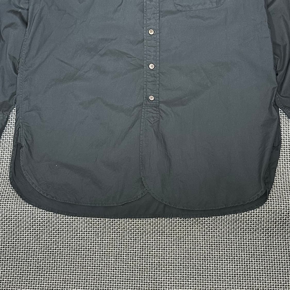 EMGINEERED GARMENTS 엔지니어드가먼츠 셔츠 블랙 (M) 상품이미지4