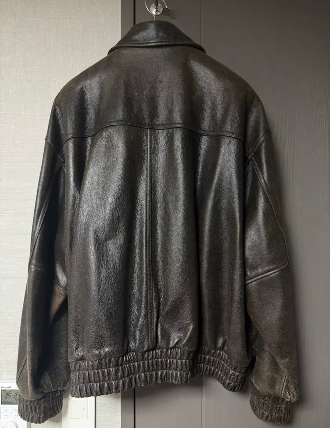 STU 오버핏 레더 자켓 M 상품이미지2