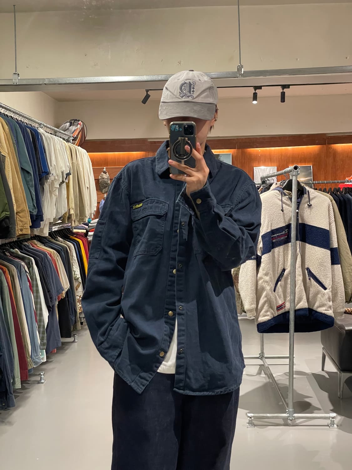 Walls 덕캔버스 워크 셔츠 상품이미지1