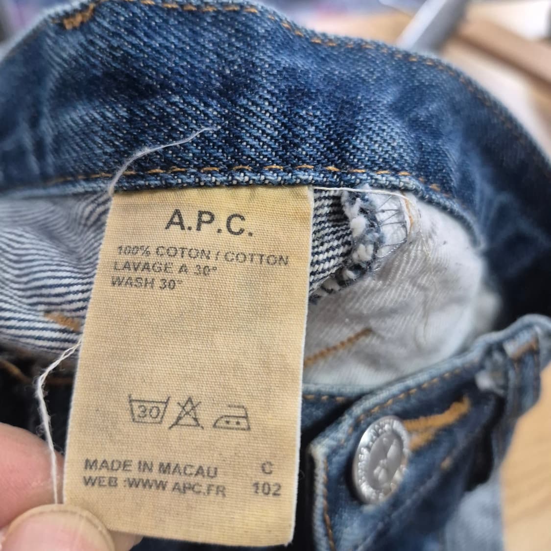 A.P.C 아페쎄 청반바지 상품이미지7