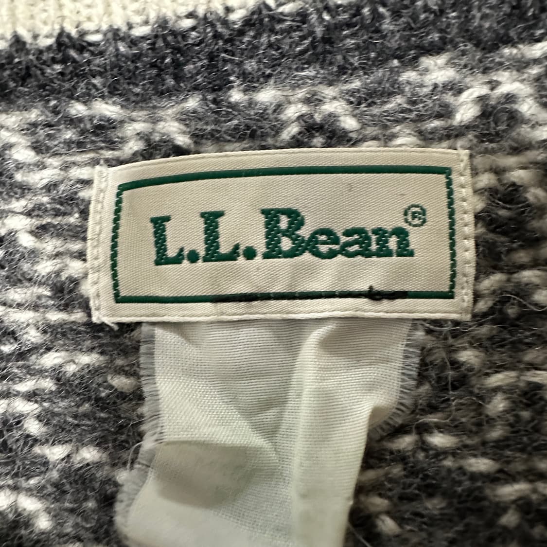 L. L. BEAN birdeye knit sweater 상품이미지3
