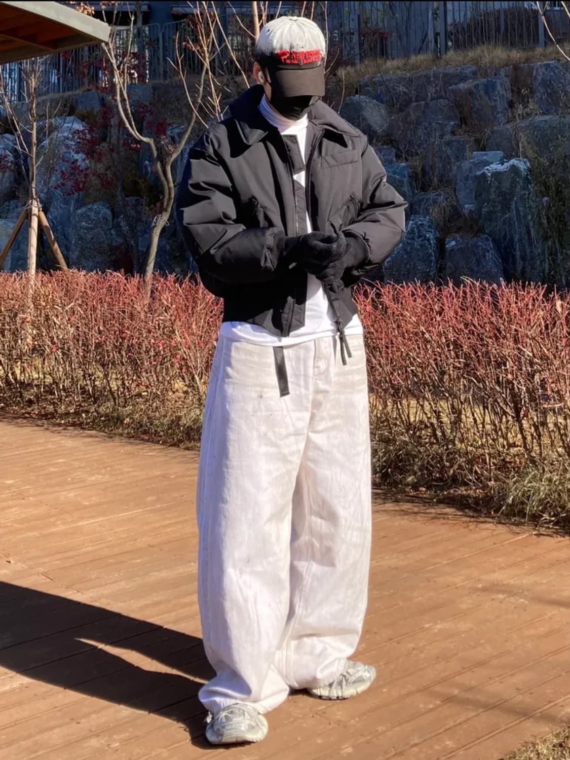 DNSR 디엔에스알 플라이트 덕다운 크롭 패딩 상품이미지4