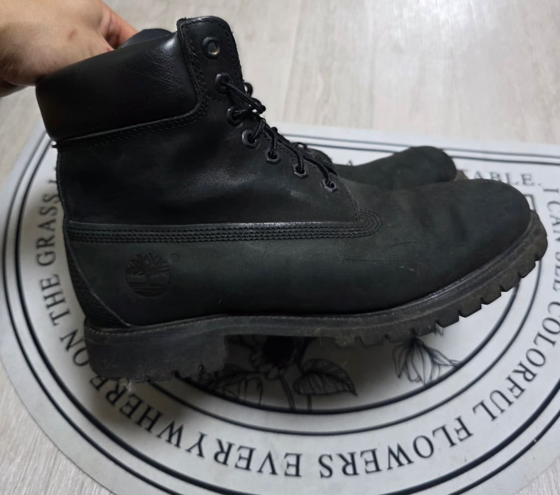 (270)팀버랜드 6인치 프리미엄 워터프루프 블랙 부츠 상품이미지5