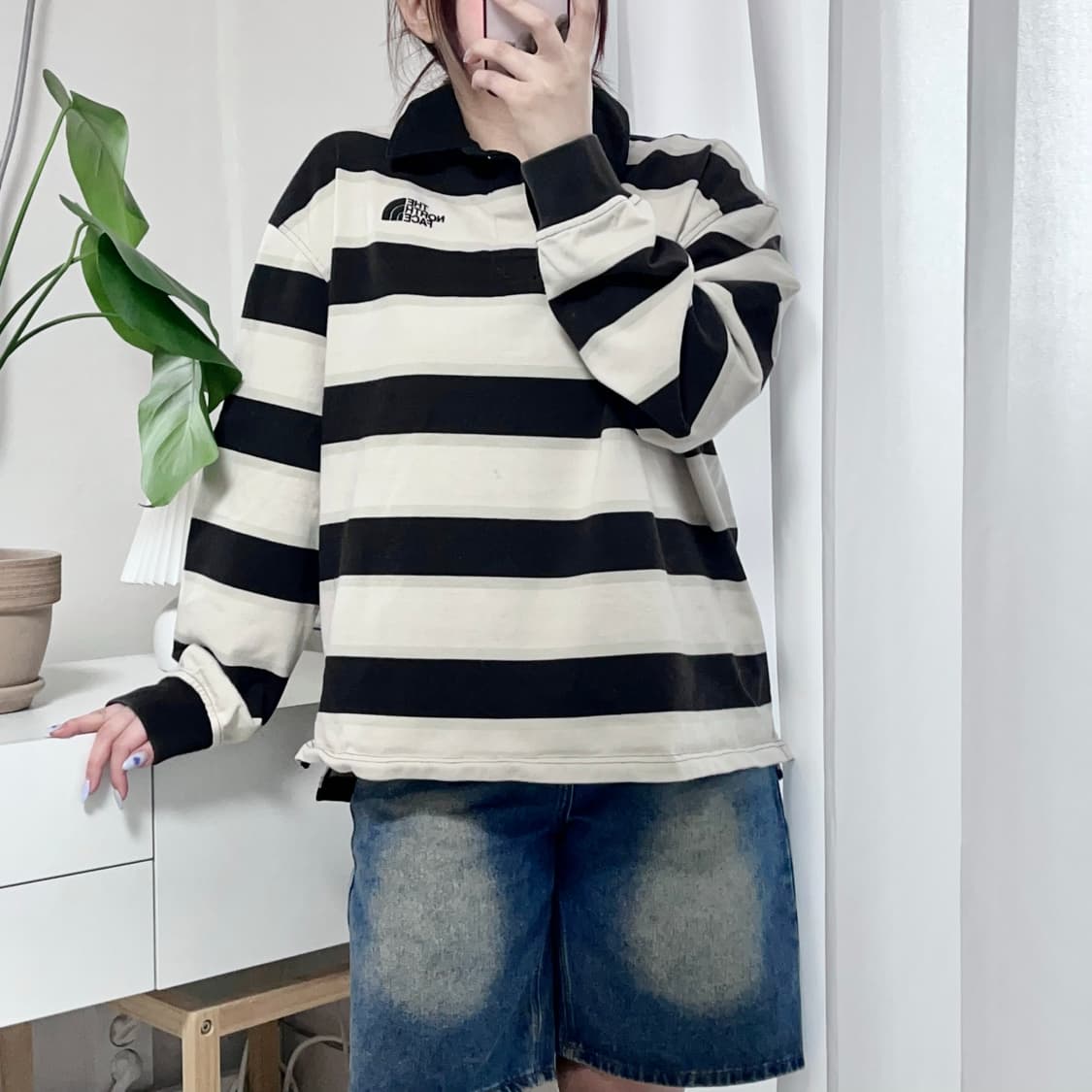 [정품] 노스페이스 베이지 단가라 카라티 [ L ] 상품이미지1