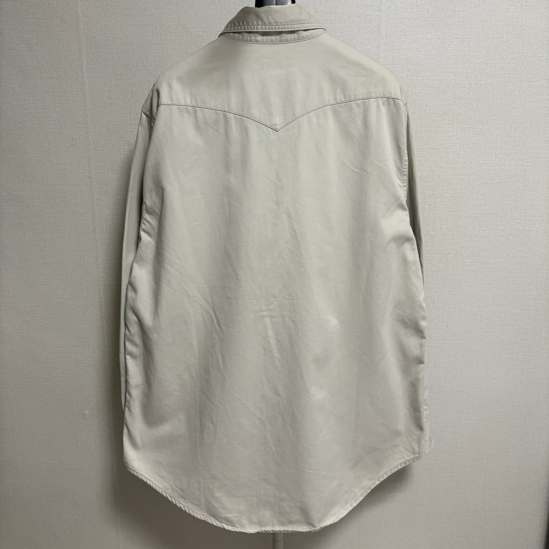 리 Lot 0450 웨스턴 셔츠 / 베이지, L 상품이미지7