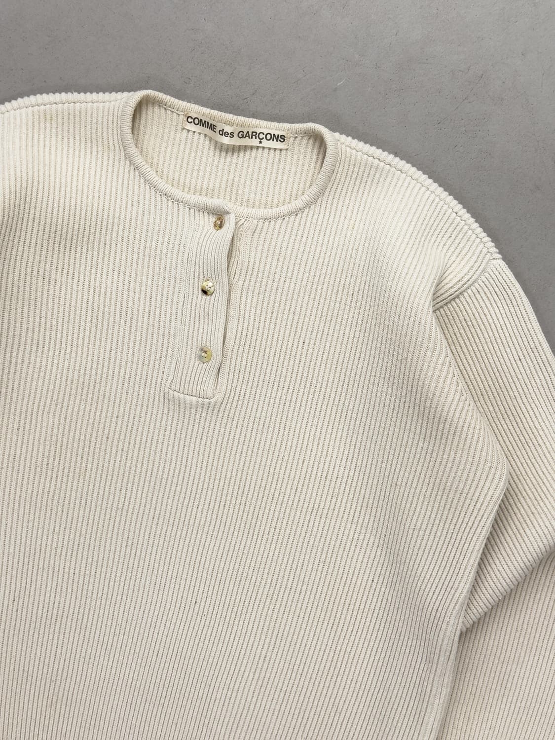 꼼데가르송 헨리넥 니트 상품이미지2