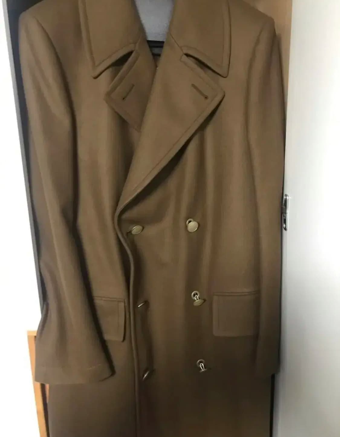 던힐 밀리터리 롱코트 상품이미지5