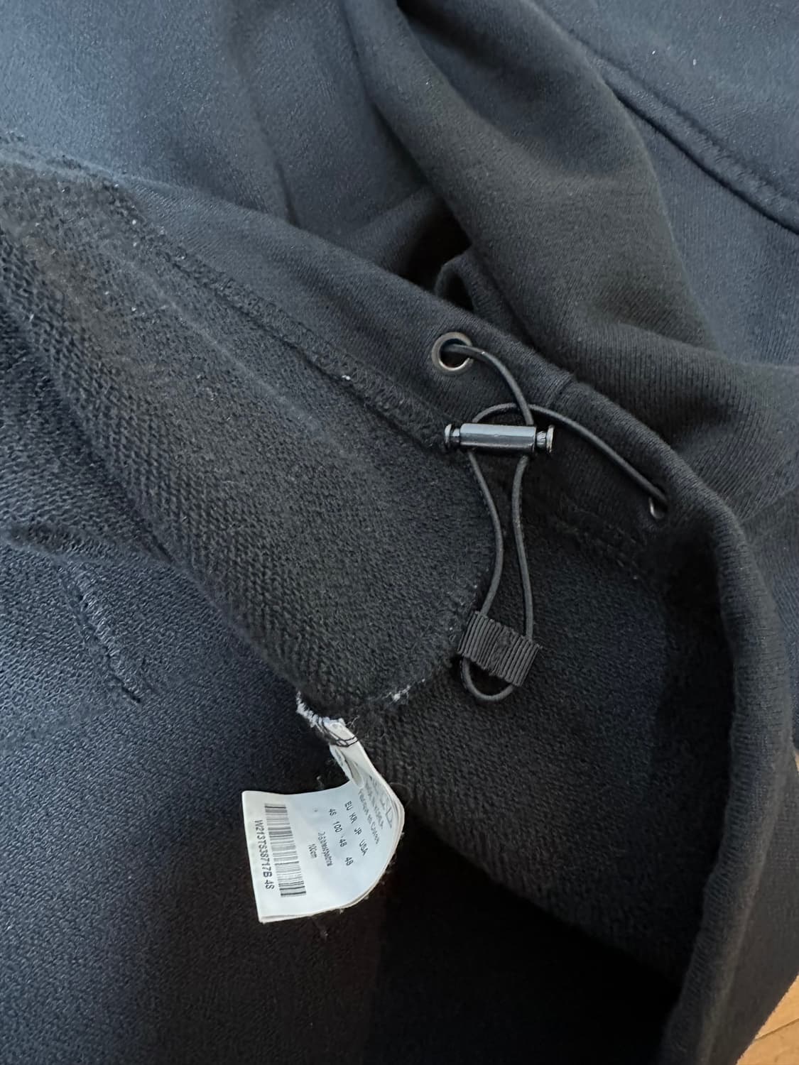 우영미 하프집업 맨투맨 48사이즈 상품이미지7