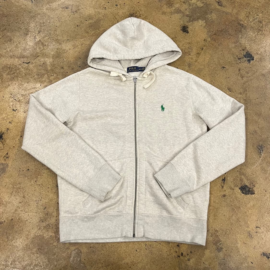 폴로 랄프로렌 그레이 후드집업 상품이미지2