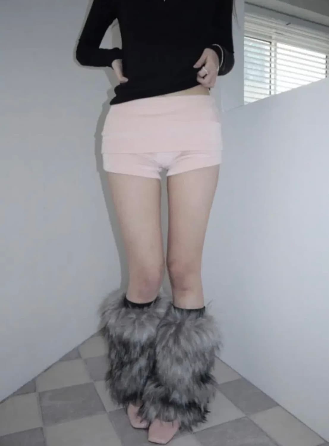 골지 더블 숏팬츠 상품이미지1