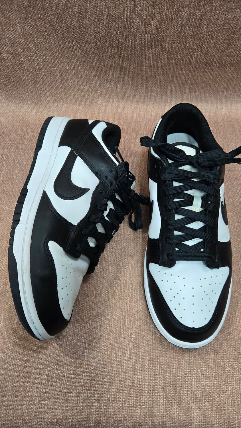 나이키 일회착용 265mm-  범고래 덩크 로우 레트로 블랙 상품이미지1