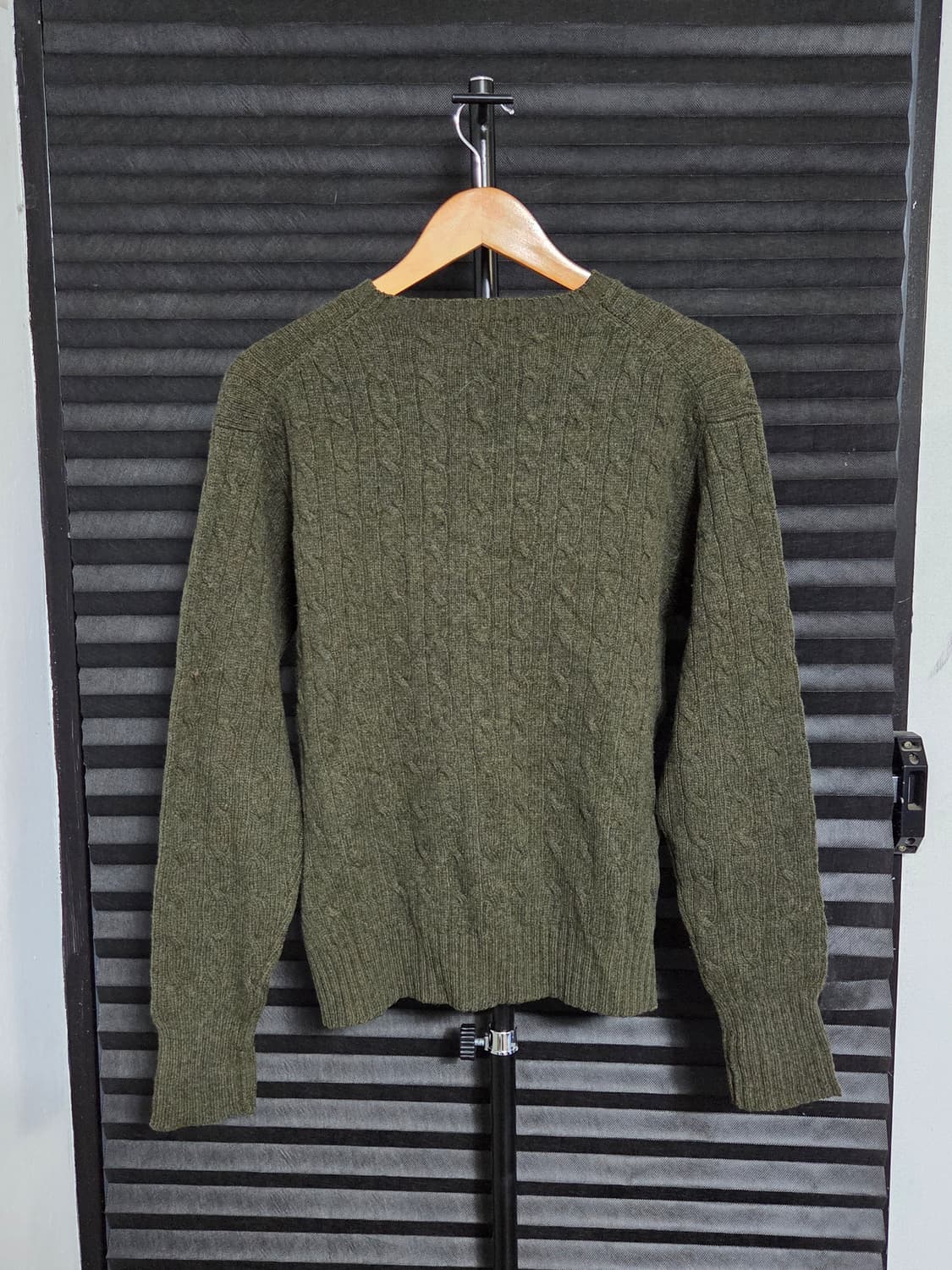 [폴로 랄프로렌] 램스울 케이블 크루넥 니트 스웨터 | 00068 상품이미지6