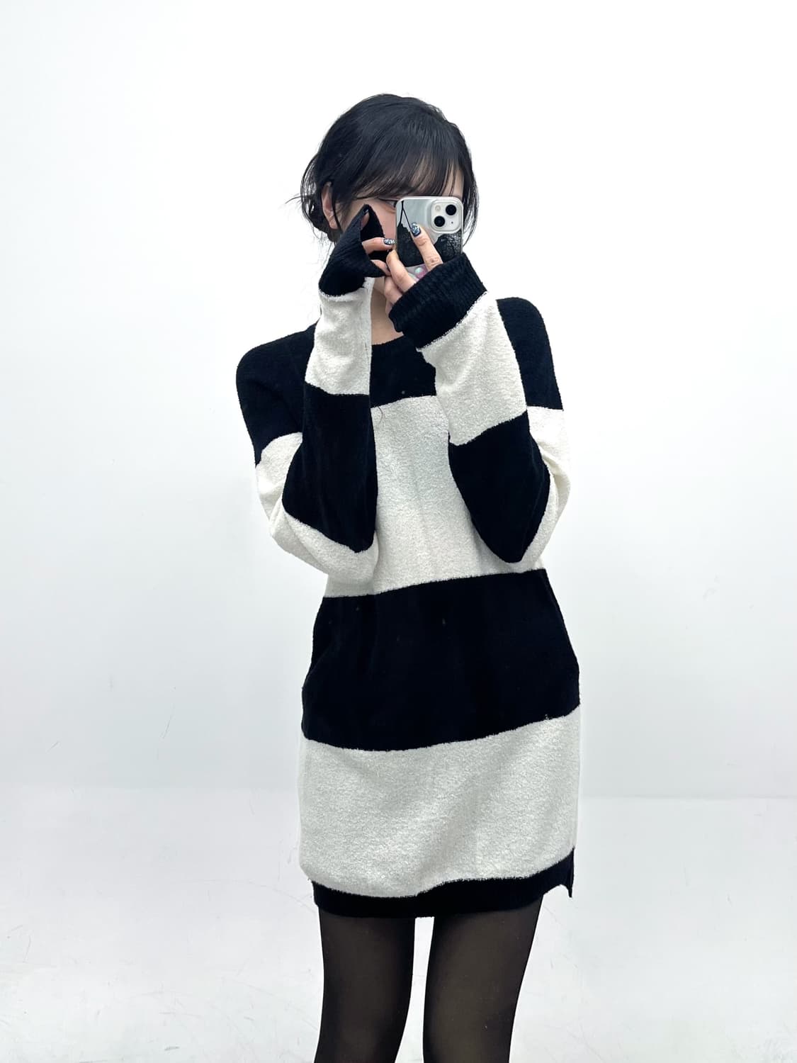 DIESEL 스트라이프 니트 원피스 상품이미지2