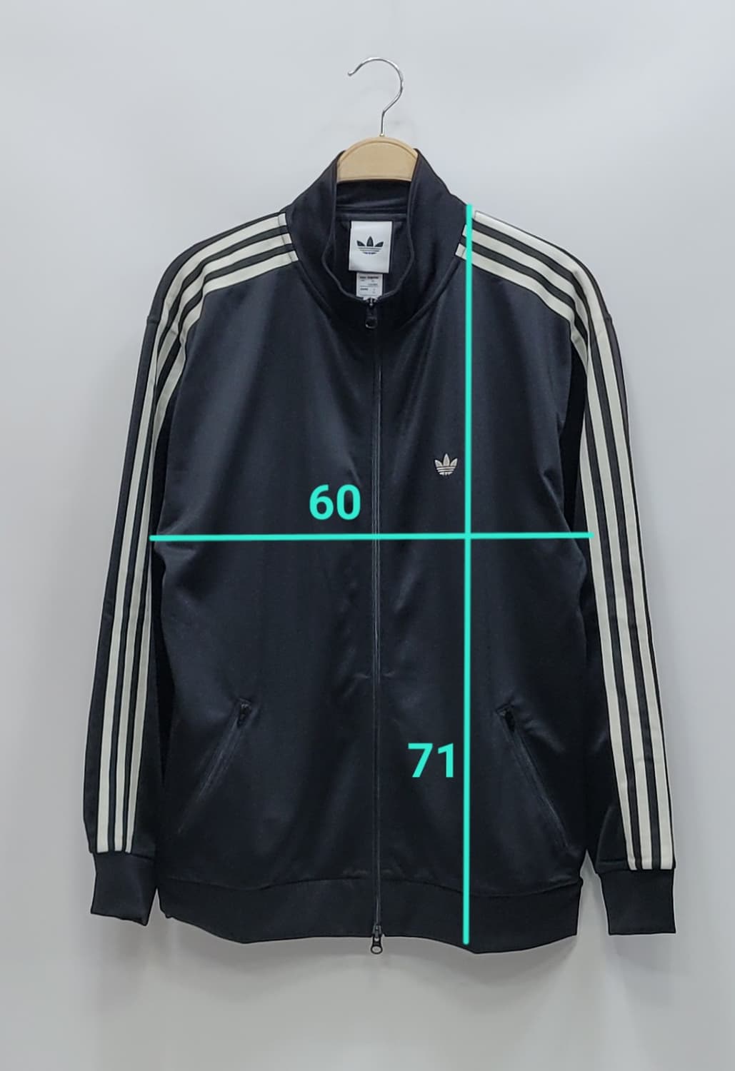 adidas 25SS 아디다스 BB 트랙탑 저지 / XS 블랙:크림화이트 상품이미지10
