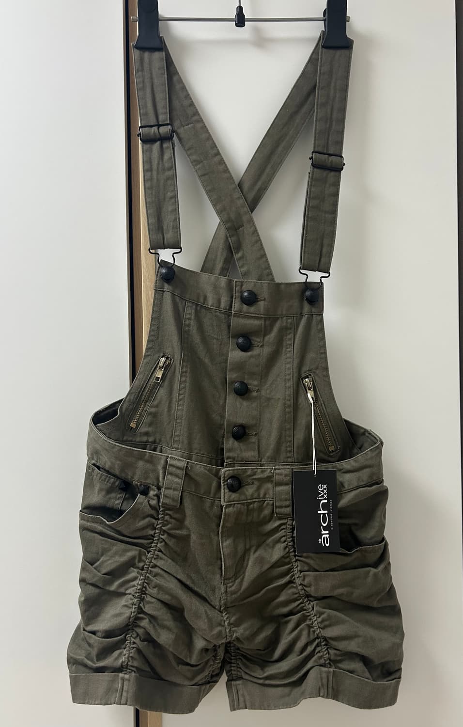 아카이브엑스 카키 멜방바지 상품이미지1