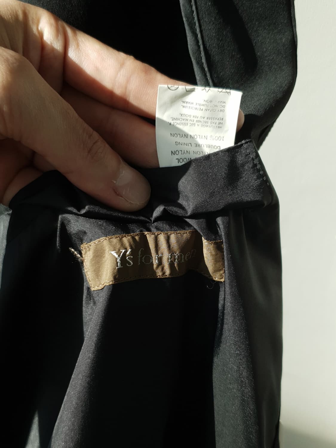 90s,00s Y's mac coat by Yohji Yamamoto 상품이미지10