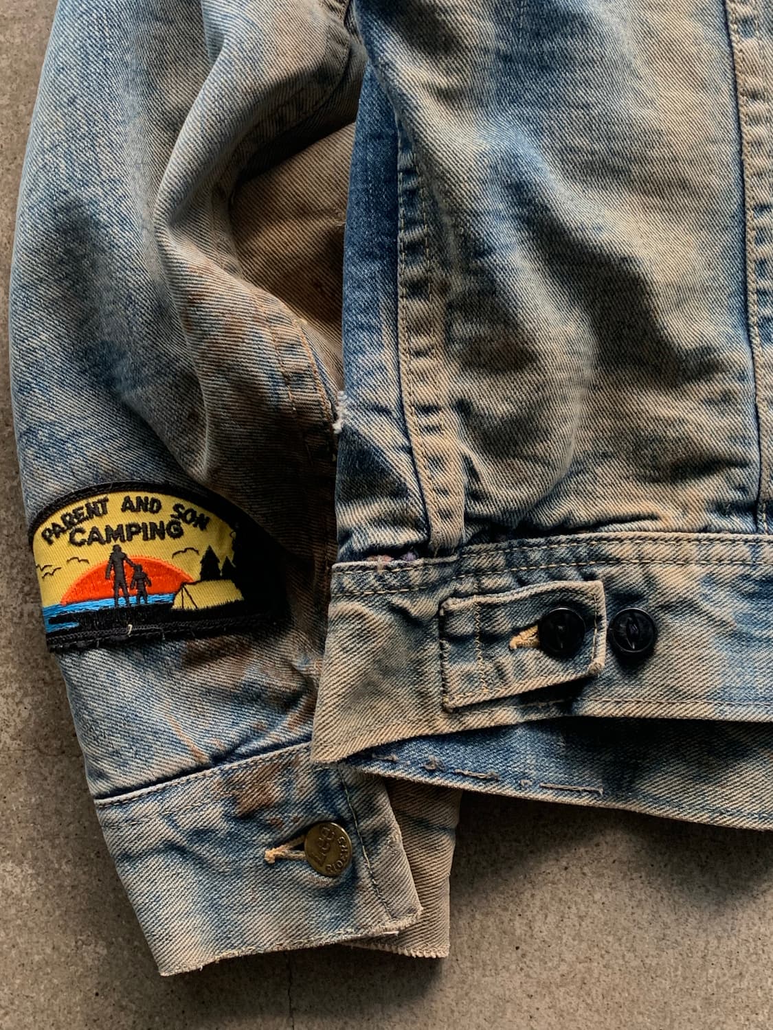 70s Lee Riders 스톰라이더 101-LJ 데님 트러커 자켓 상품이미지9