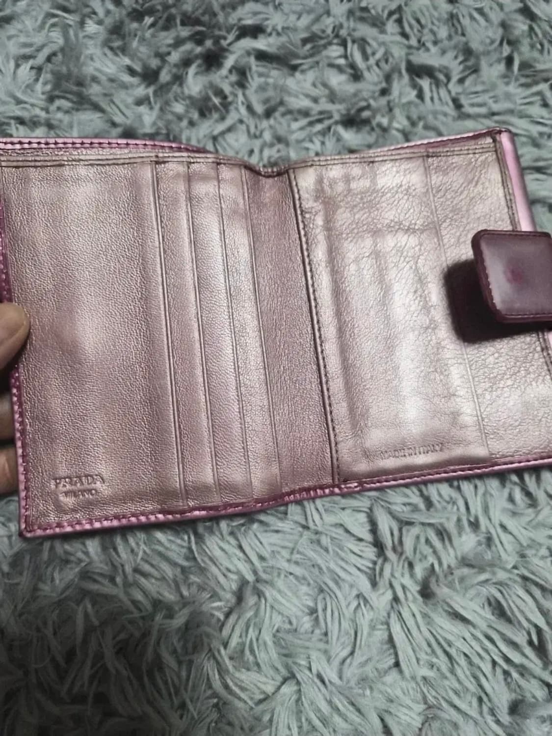 프라다 반지갑 상품이미지3