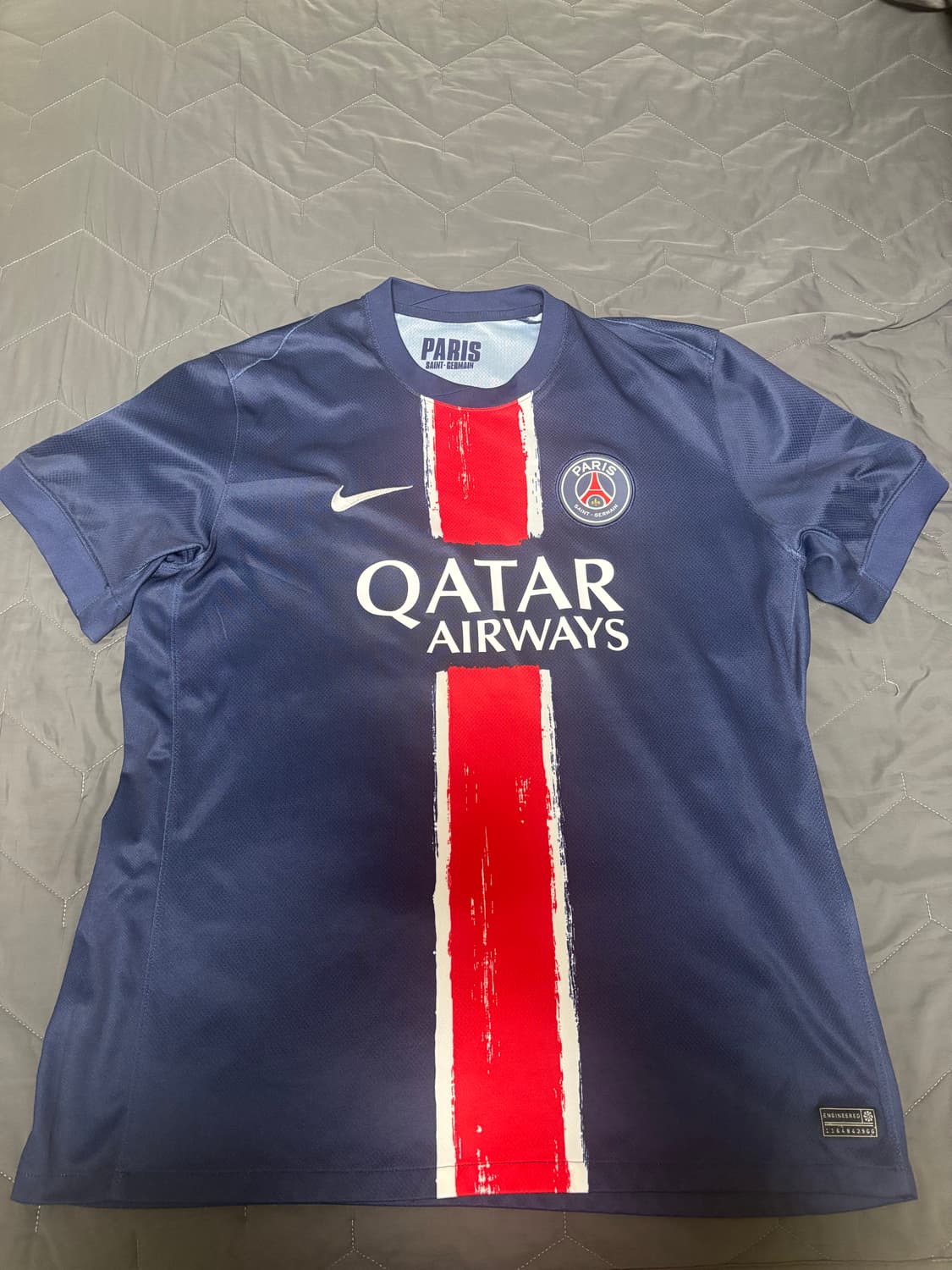 PSG 24/25 홈 유니폼 이강인 XL 레플리카 정품 택보유 상품이미지2