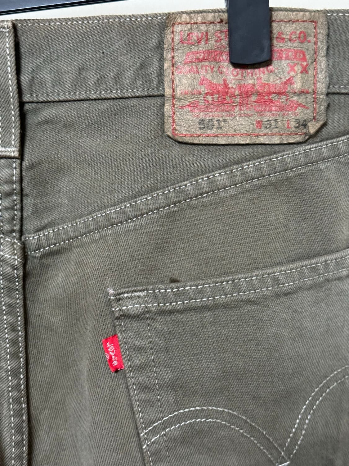 리바이스 올리브 데님 상품이미지3