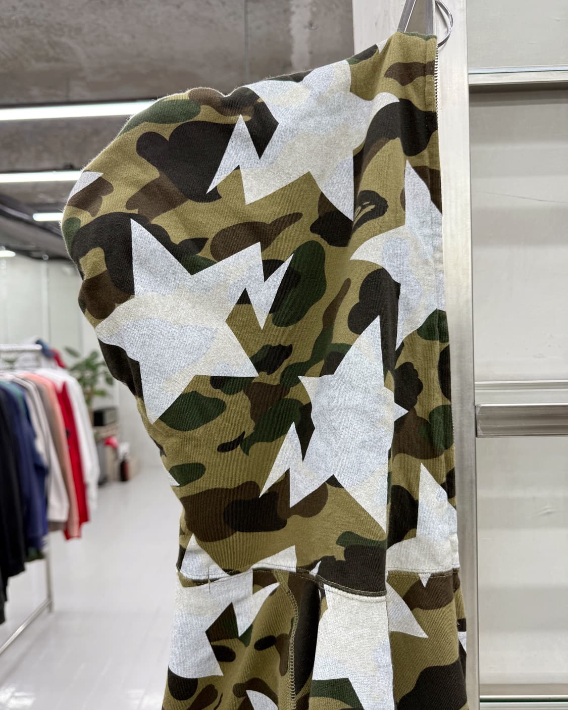 베이프 스타 00s OG 퍼스트 카모 풀집업 스웻 후디 후드집업 상품이미지6