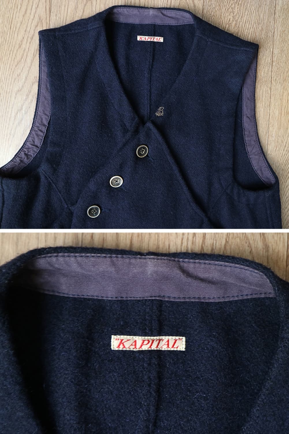 
미국판 kapital 캐피탈 wool 베스트

캐피탈의 우먼 울 베스트 상품이미지2