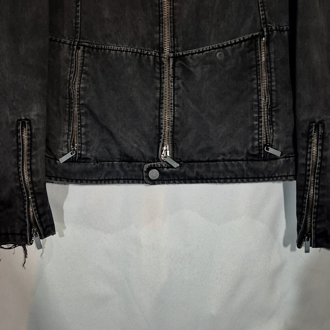 아르마니 익스체인지 빈티지 라이더 자켓 상품이미지3