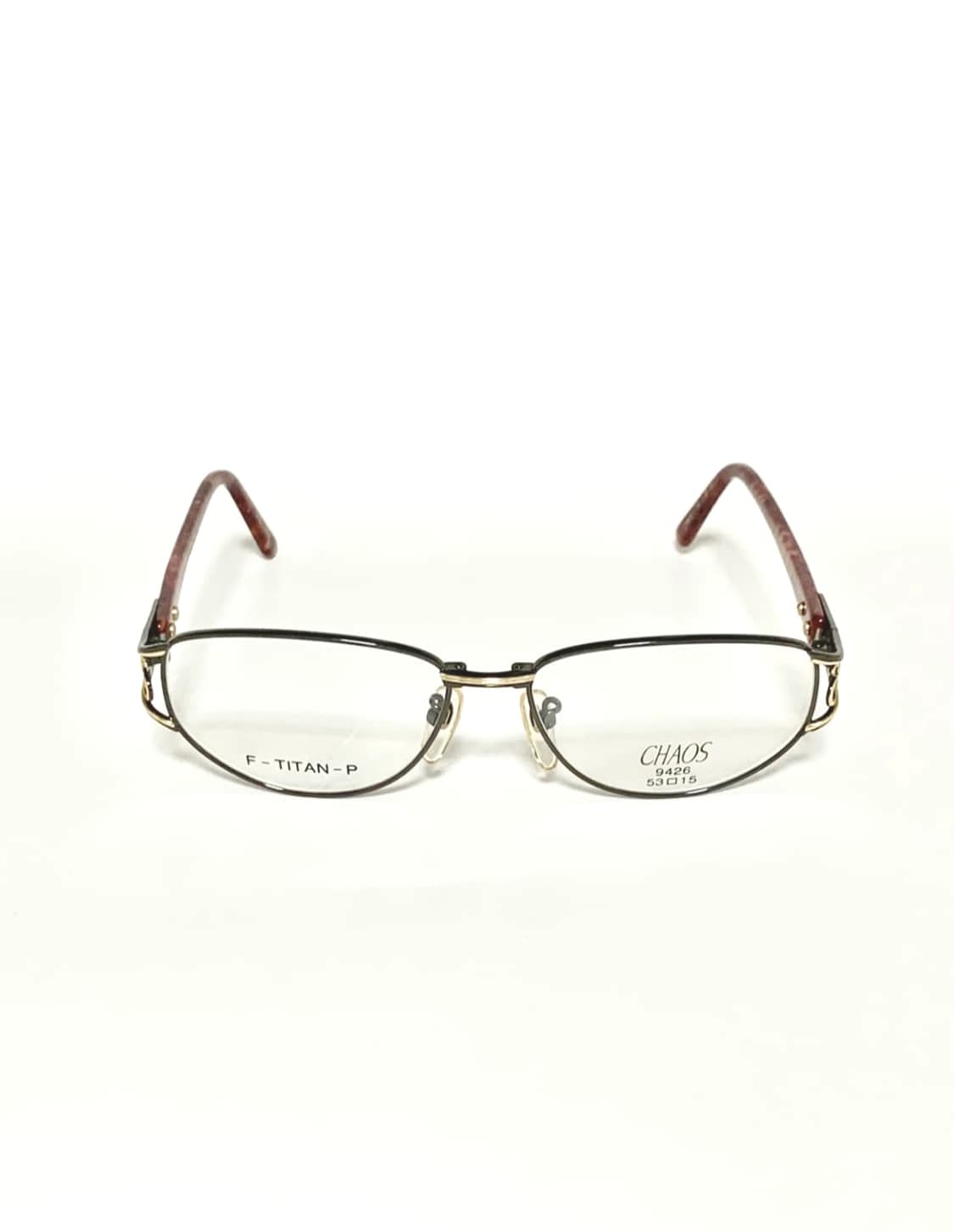 데드스탁 CHAOS  티탄P 오벌형 콤비 안경 상품이미지2