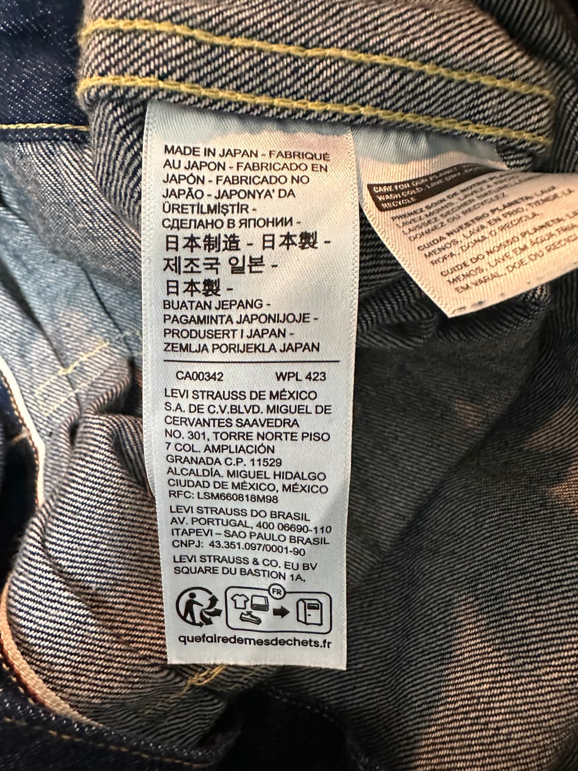 리바이스 LVC 1936 타입원 44 상품이미지6