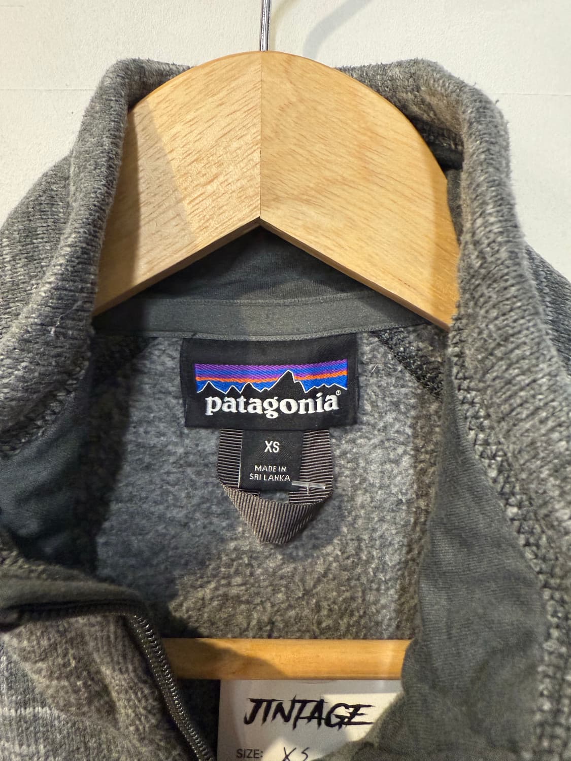 파타고니아 그레이 플리스 집업 상품이미지3