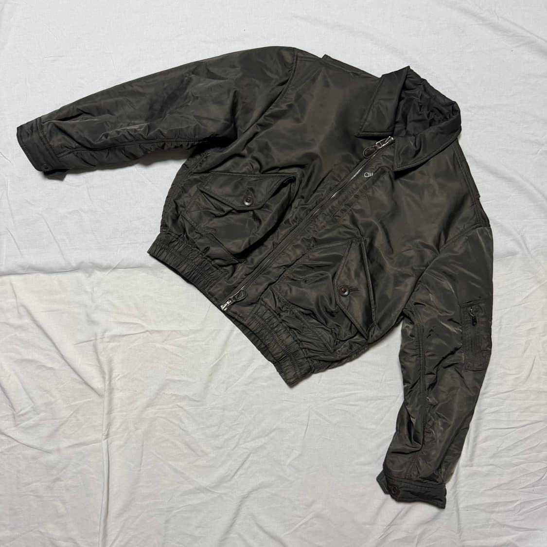 쿠어 MK-3 플라이트 점퍼 (올리브 카키/M) 상품이미지1