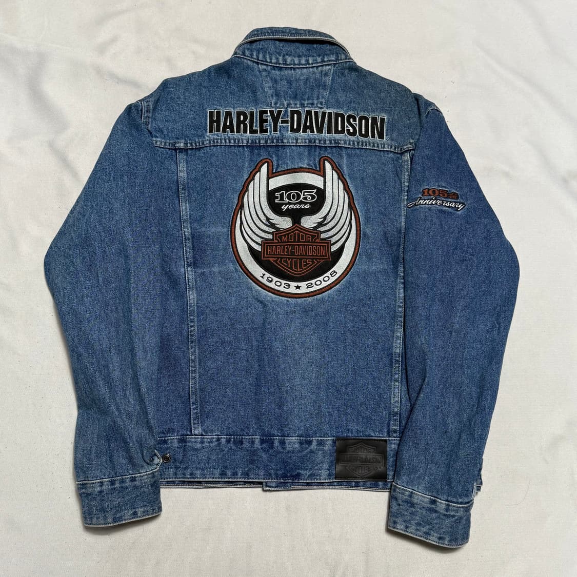 L 할리데이비슨 105주년 기념 데님 자켓 상품이미지2