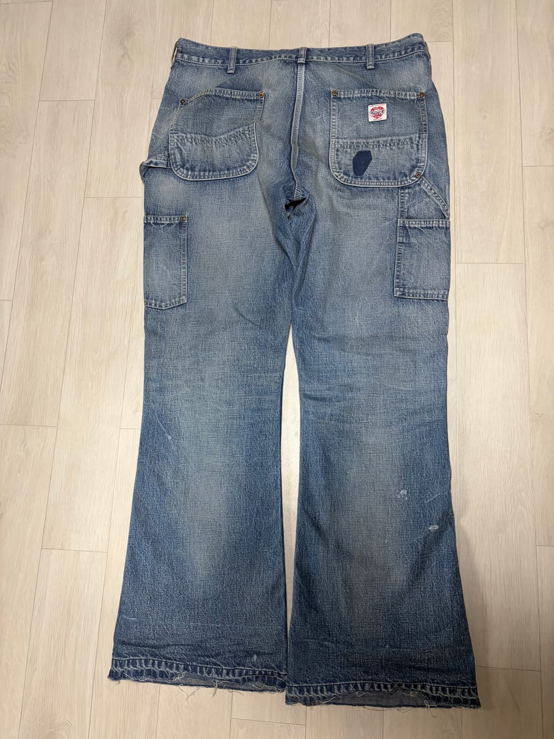 세인트미카엘 데님 부츠컷 블루 XL 상품이미지2