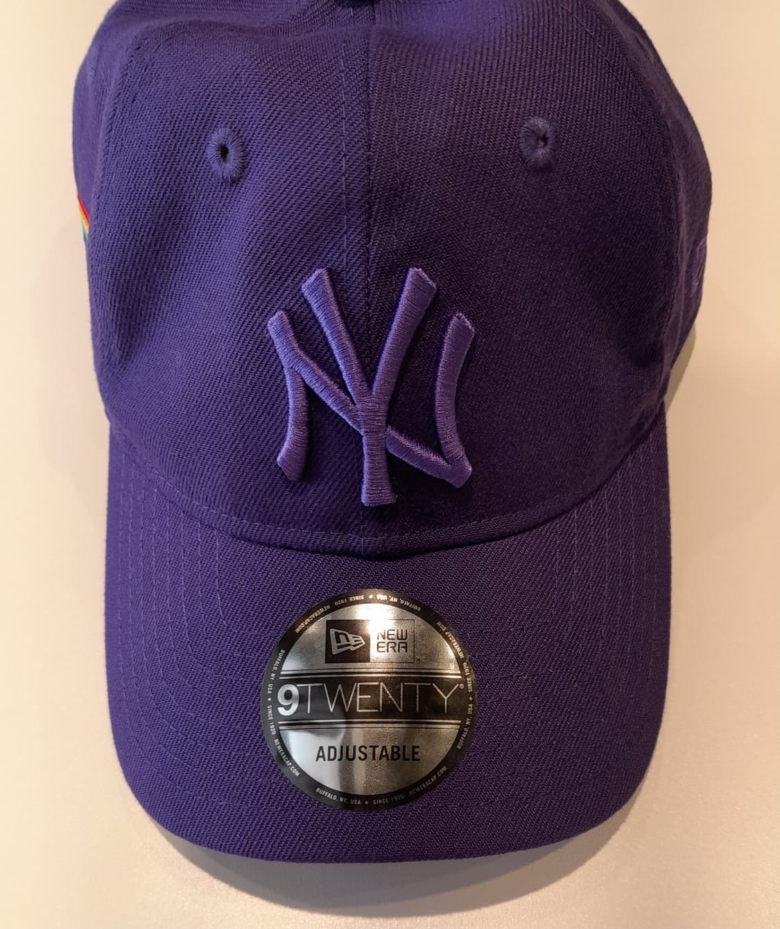 💥(새상품) 뉴에라 X 모마 레인보우 자수 볼캡 (퍼플)
 상품이미지3