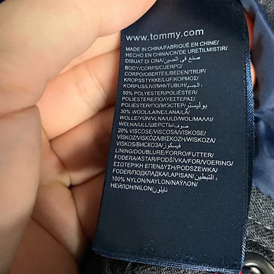 타미힐피거 구스다운 패딩 S 상품이미지5