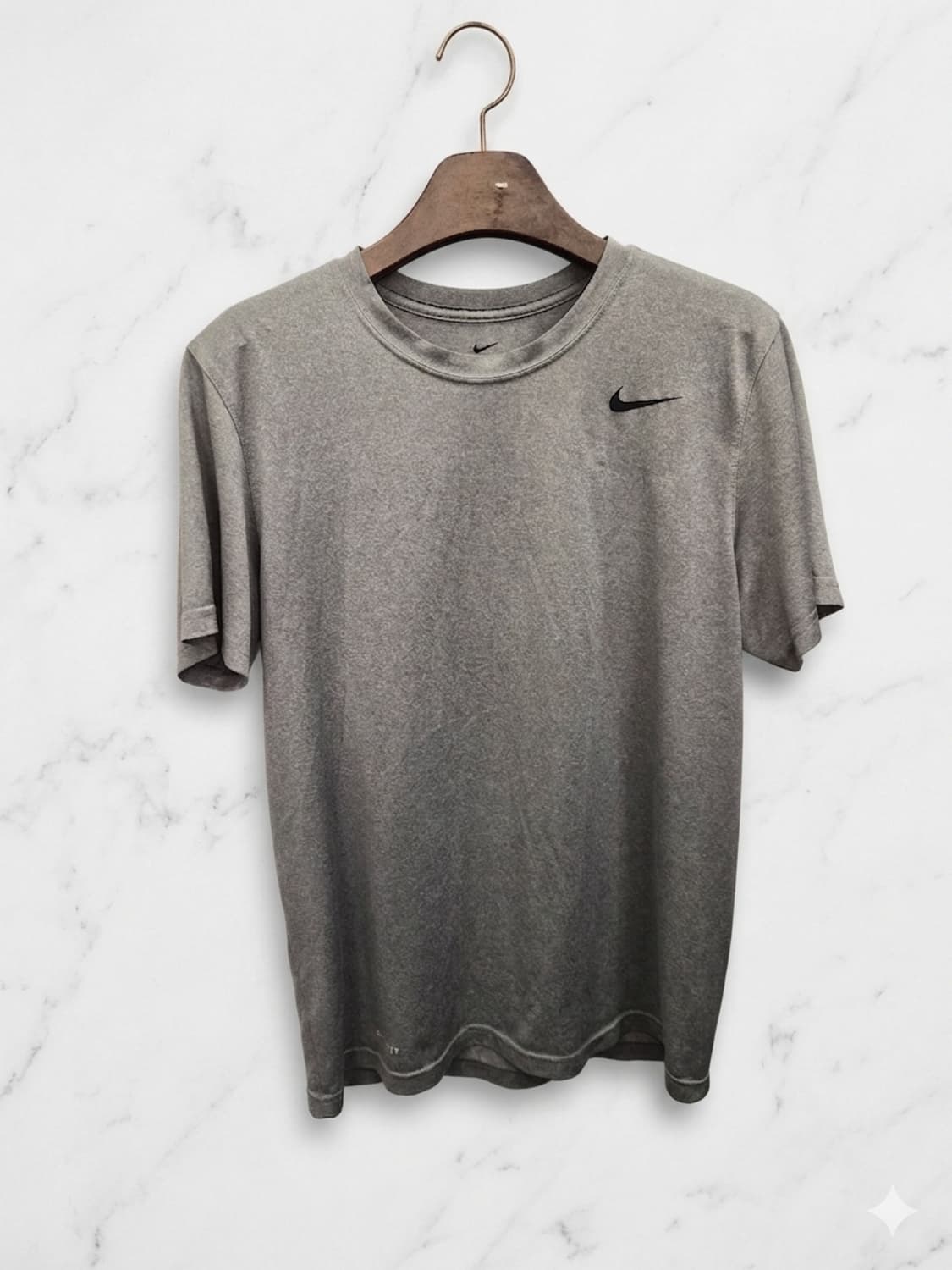 100,L )) NIKE 나이키 드라이핏 반팔티셔츠! 그레이 & 블랙~ 상품이미지1