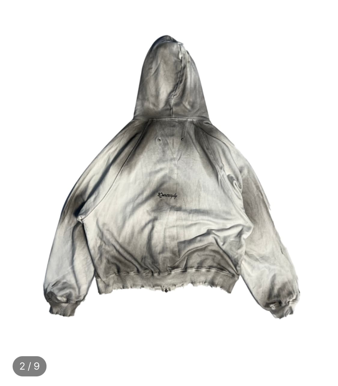 파코서플라이 DOLLY DIRTY ZIP UP HOODIE 더티 후드집업 상품이미지2