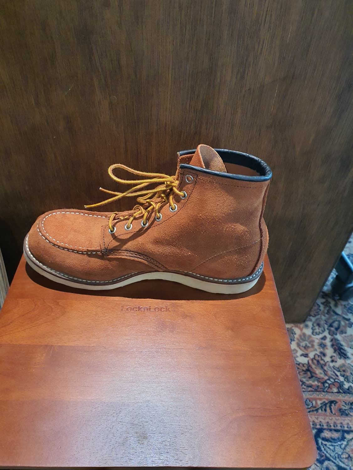 레드윙 6인치 목토 8810 스웨이드 브라운 (10E) 상품이미지4