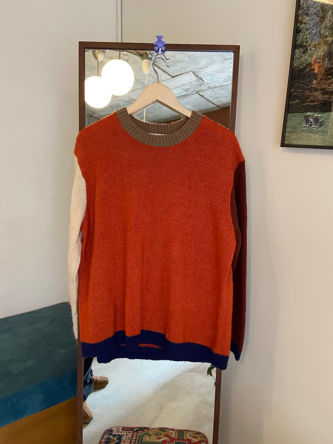 유니클로x이네스 드 라 프레상쥬 배색 니트 상품이미지2