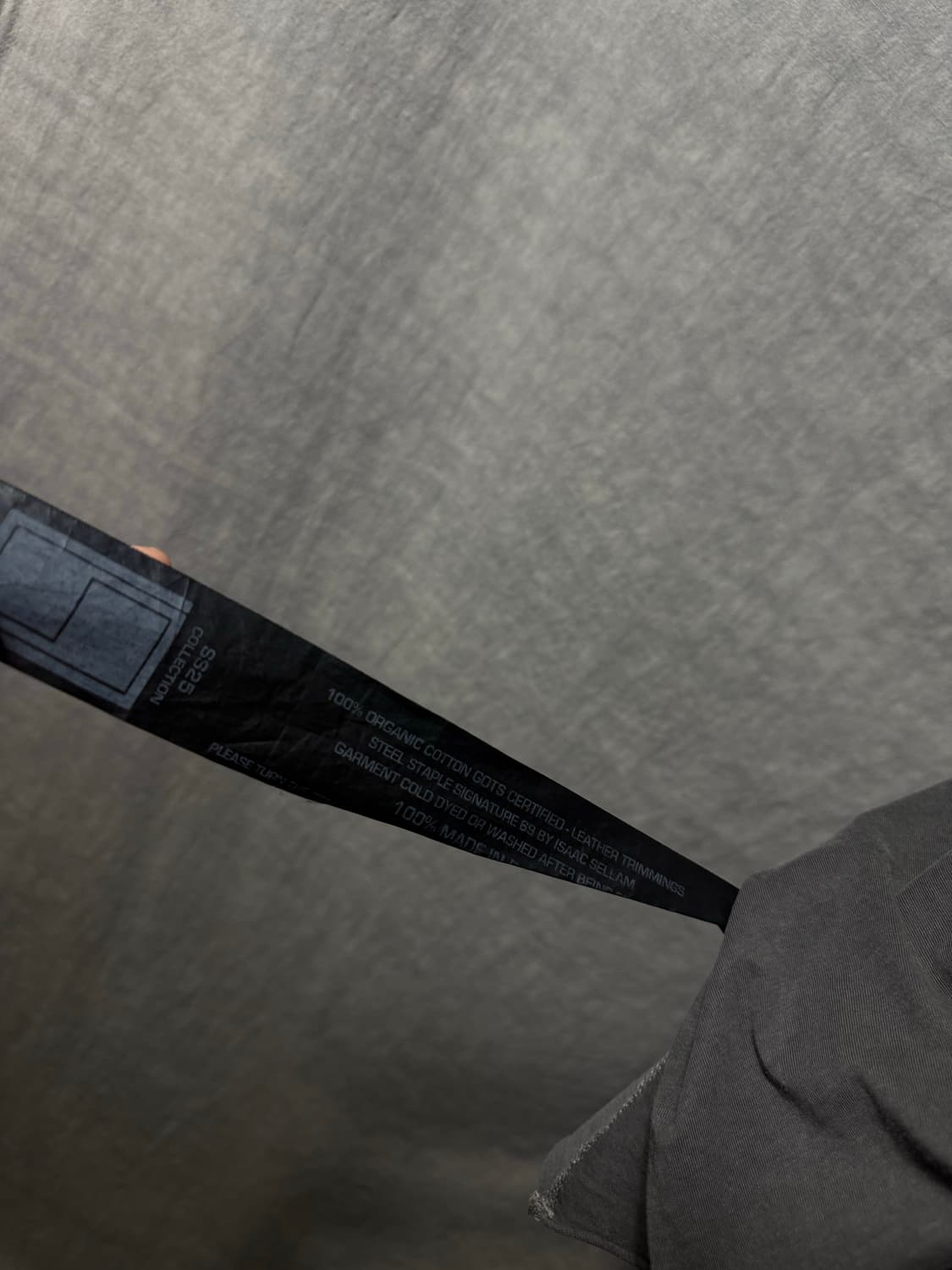 ISAAC SELLAM Garment Dyed Long Sleeve 상품이미지7