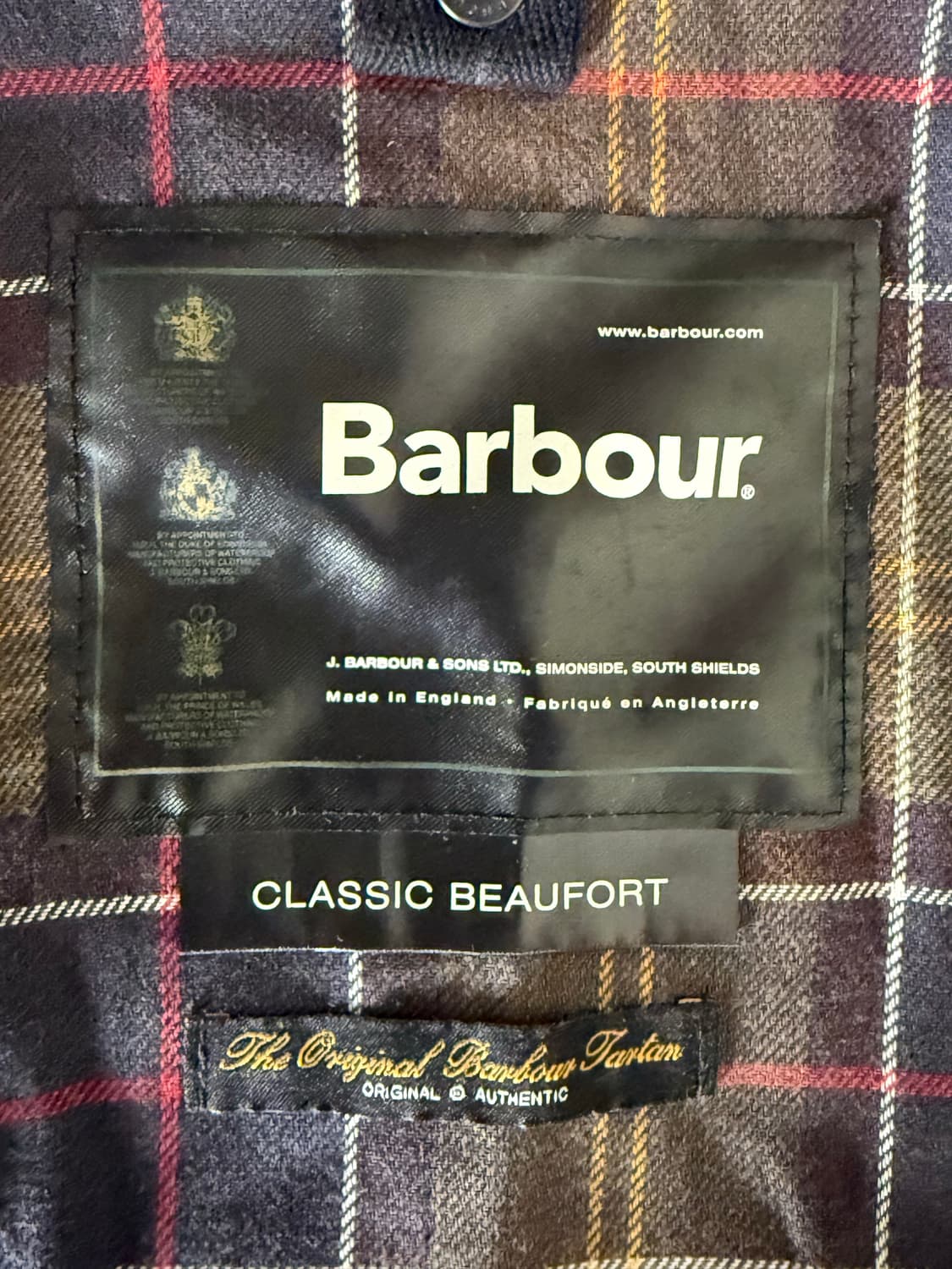 바버 클래식 보퍼트 왁스 자켓 C36 상품이미지8