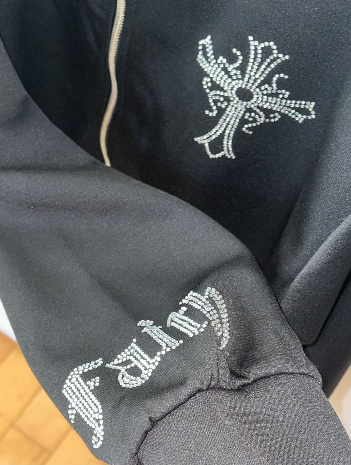 크롬하츠 무드 스톤 크로스 십자가 트랙 자켓 XL 상품이미지3