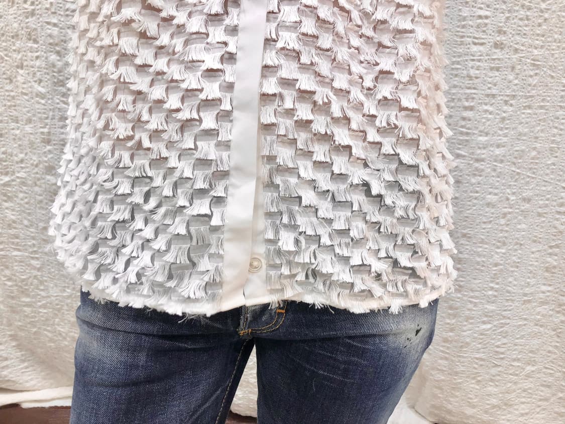 Snow Petal Sleeveless Shirt 상품이미지2