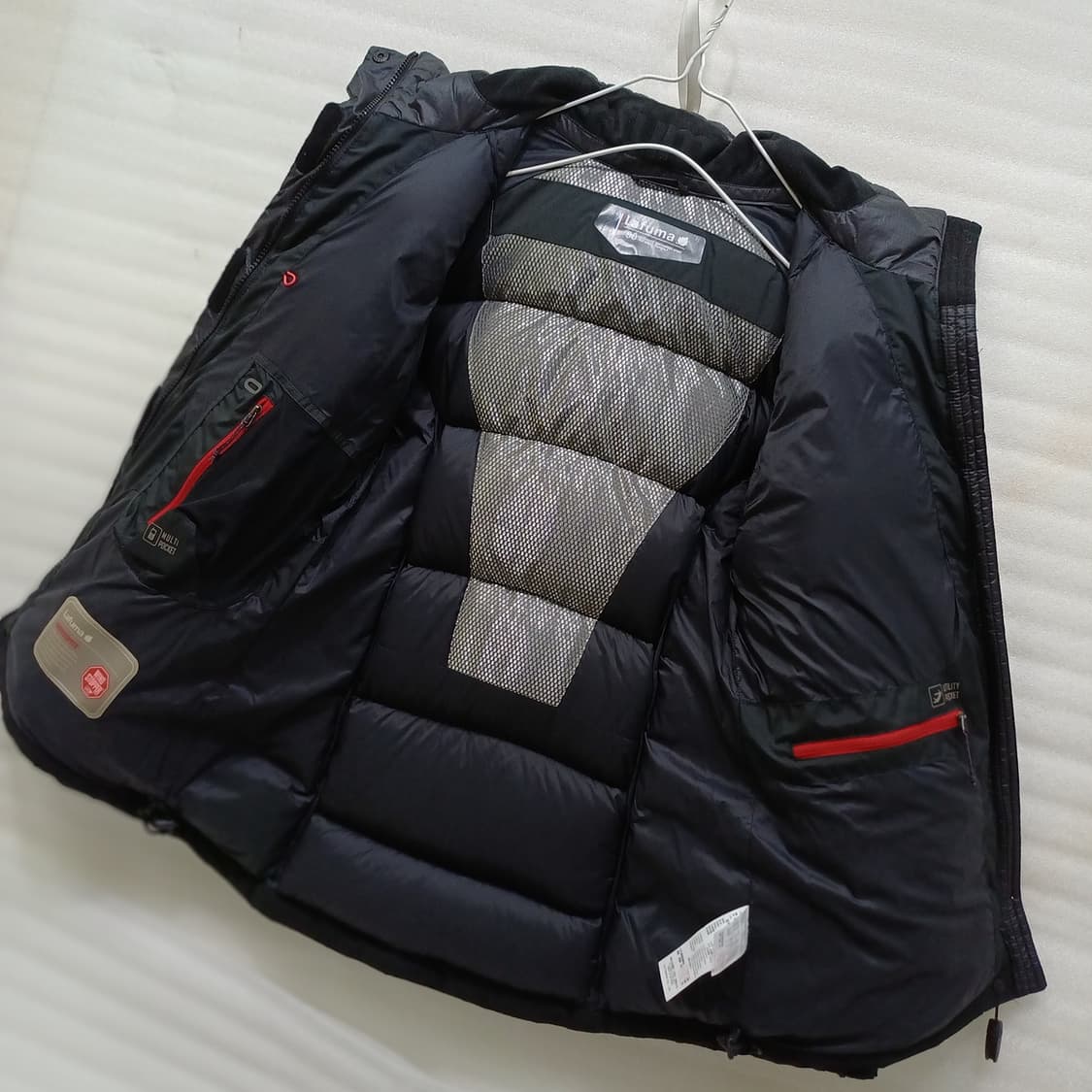 라푸마 등산 윈드스토퍼 구스 다운 발열 패딩 여성 S 빵빵 경량 사랑봉봉 상품이미지3