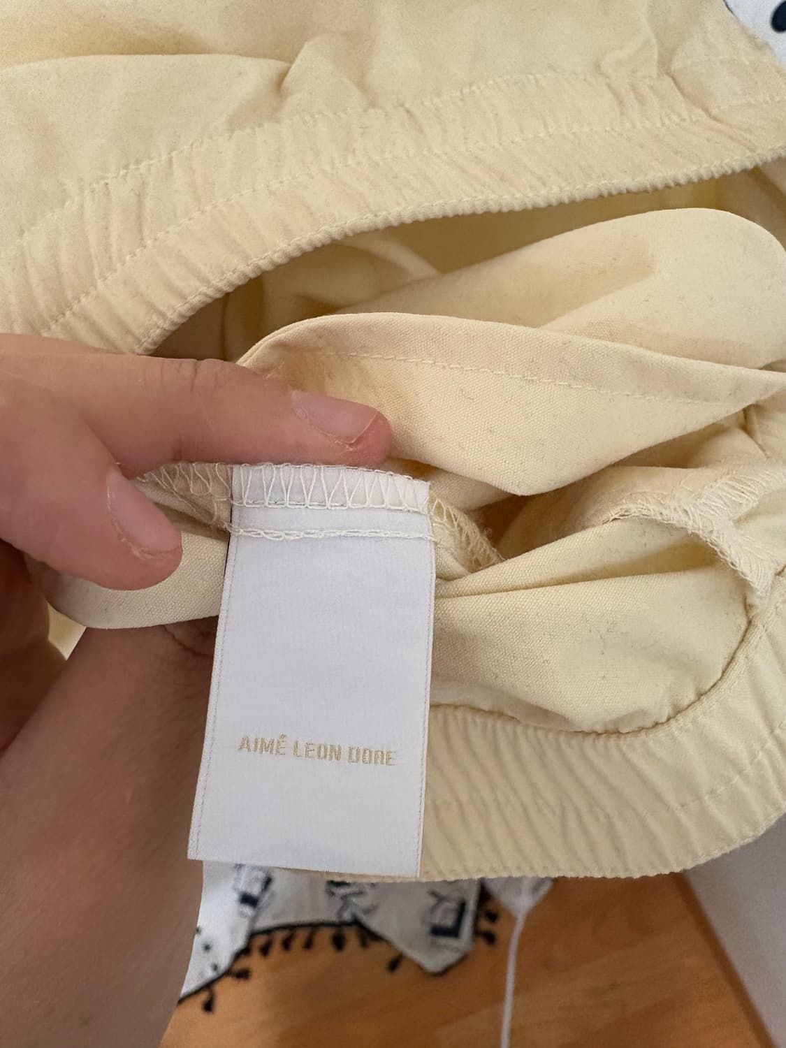 에임레온도르 후디 아노락 아이보리 상품이미지5