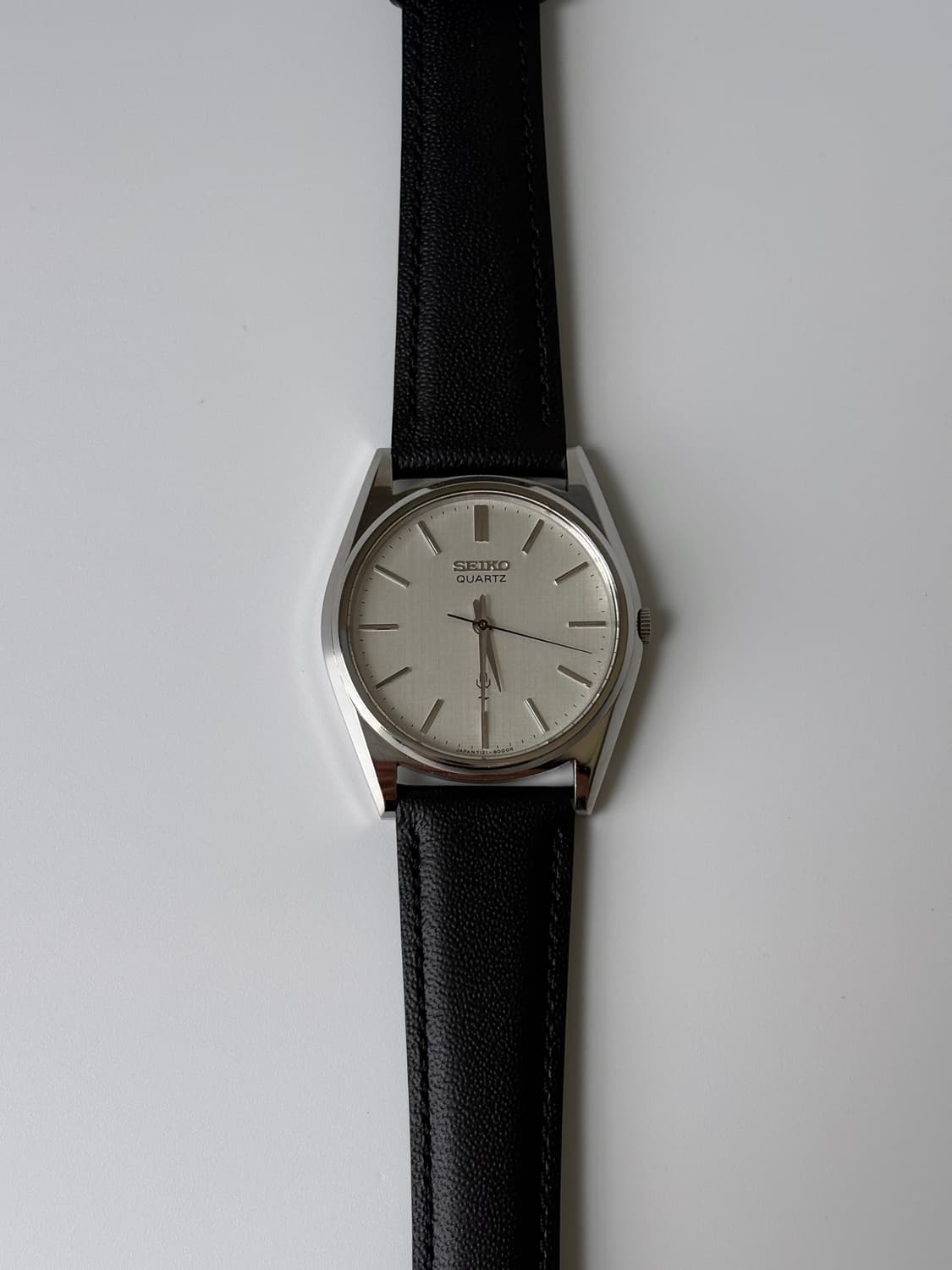 1980s Linen Dial Silver Quartz 상품이미지2